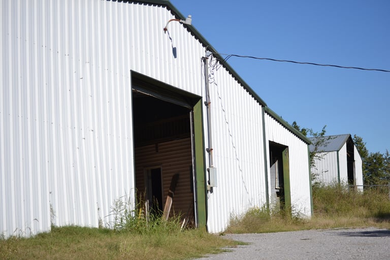 Building 3 Indoor training arena and future kennels