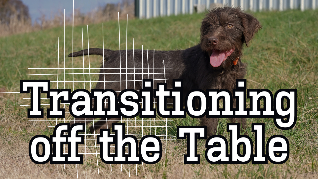Transitioning off the table
